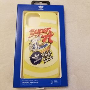 Adidas New Graphic Snap Case for iPhone 11 Pro Yellow